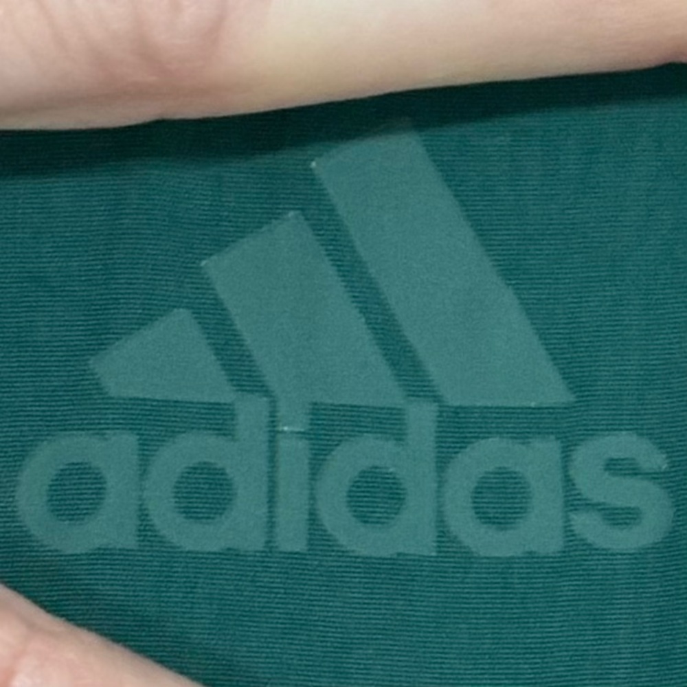 Adidas Green Snap-Button Shorts - Picture 7 of 7